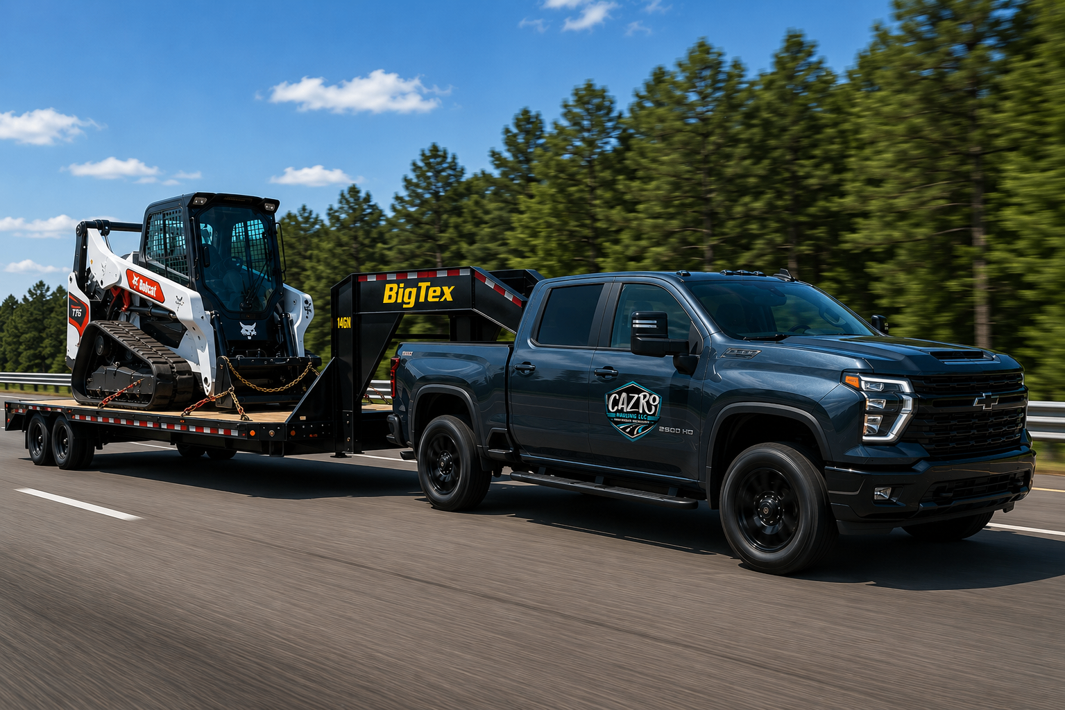 40-ft Hotshot Trucking